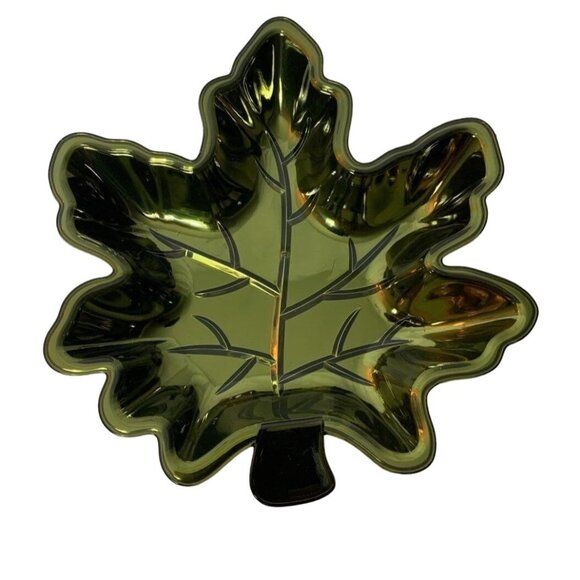 Autumn Leaf Snack Bowls Set of 6 Stackable Serving Bowls 8" Salsa Dish Nut Fall - Picture 3 of 11